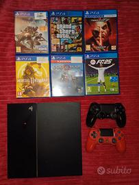 Console PS4 con due joystick