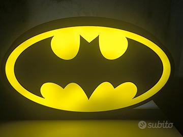 Lampada Led logo Batman Insegna Lightbox