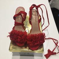 Sandali estivi rossi donna