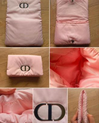 Pochette / Clutch imbottita rosa Christian Dior