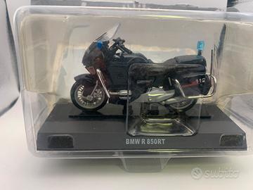 Modellino moto bmw r850rt carabinieri scala 1:43