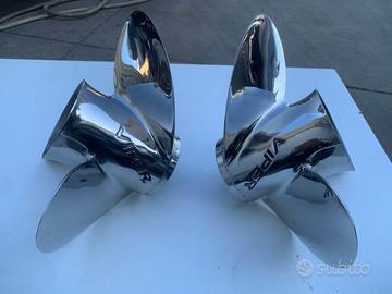 Eliche acciaio inox Viper 14 3/4 x19