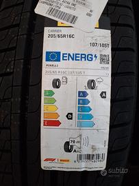 2 Pneumatici Pirelli Estivi 205 65 R16C 107/105T