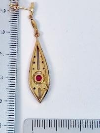 Orecchini art decò stile antico 