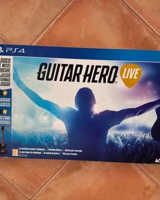 Guitar Hero PS4 Chitarra+Gioco