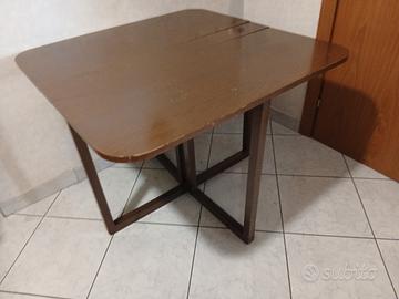 Tavolo/consolle pieghevole in legno