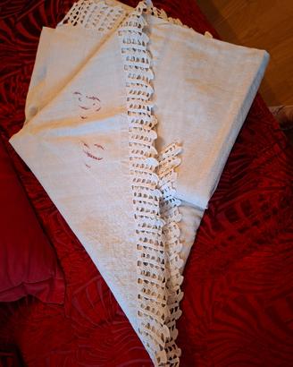 Lenzuolo canapa primi 900. 