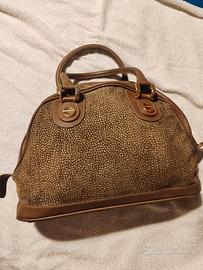 Borsa vintage pelle O.P. Borbonese Redwall