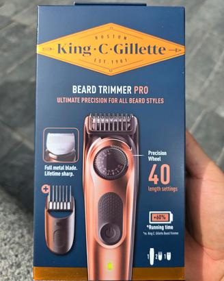 King C. Gillette Beard Trimmer Pro
