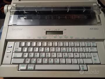 macchina da scrivere elettronica Brother AX230
