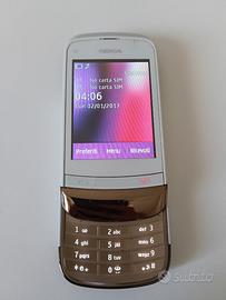 NOKIA C2-03 GOLDEN WHITE-DUAL SIM-FUNZIONANTE