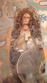 asta beneficienza x stock bambole in ceramica