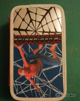 Astuccio Triplo Spider Man + 5 quadernoni