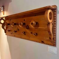 Appendiabito in legno massello