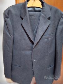 Vestito uomo invernale tre pezzi tg.52 