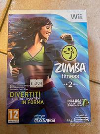 Gioco Wii Zumba Fitness 2 con cintura