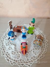 Set 6 personaggi Kinder ferrero da collezione 