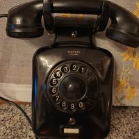 telefono da parete vintage in bachelite 