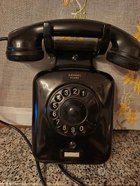 telefono da parete vintage in bachelite 