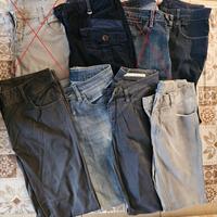 Lotto pantaloni e jeans donna vari marchi