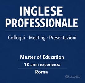 Inglese per lavoro, colloqui e meeting
