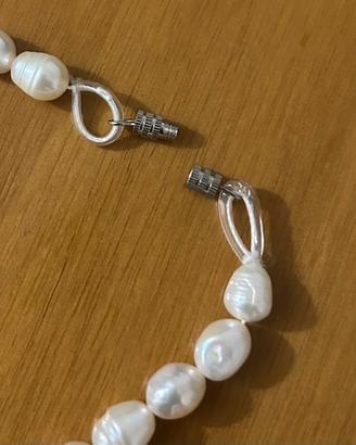 Collana vere perle di fiume