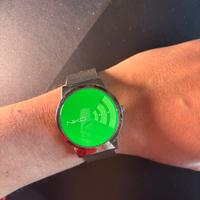 Orologio Quadrante Verde elegante