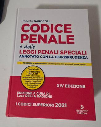 Codice Penale e delle Leggi Penali Speciali