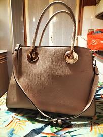 Borsa a mano da donna beige