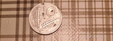 10 lire del 1952 da collezione 
