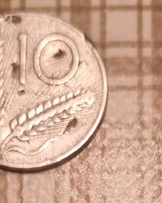 10 lire del 1952 da collezione 