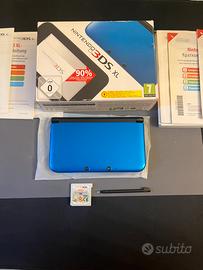 Nintendo 3Ds XL Blu Completo di Scatola e Gioco