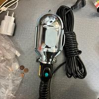Luce a led portatile con filo da 10 mt