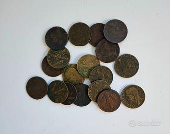 10 centesimi lotto 18 monete Vittorio Emanuele III