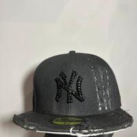 Cap New Era Custom 1/2 Black Chromes
