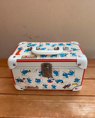 Valigetta vintage puffi