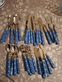 Posate acciaio inox nuove