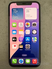 Iphone 12 128gb nero black con cover apple origina