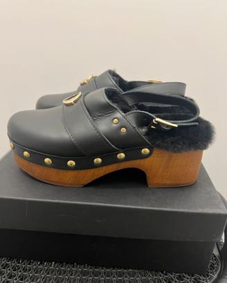 Zoccoli/sabot Ottod’Ame in vera pelle