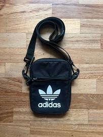 Tracolla Adidas Originals Trefoil Nera