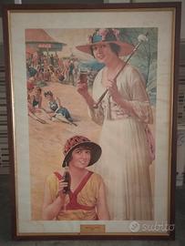 quadro vintage coca cola