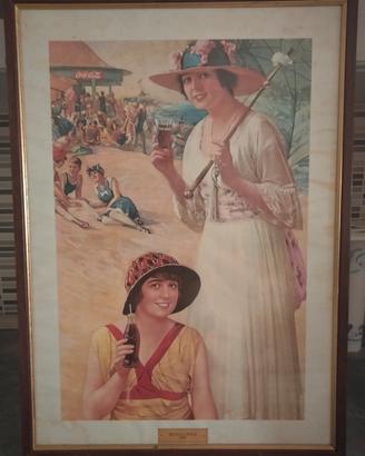 quadro vintage coca cola