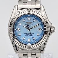 BREITLING CALLISTINO REF.A72345 ACCIAIO DIAMANTI