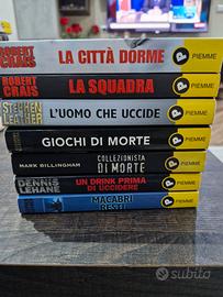 Libri collana 7 thriller edizione Piemme