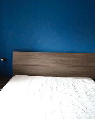 Letto matrimoniale contenitore 160x190 + 2 comodin