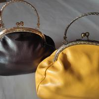 borsa in pelle pasticcino 