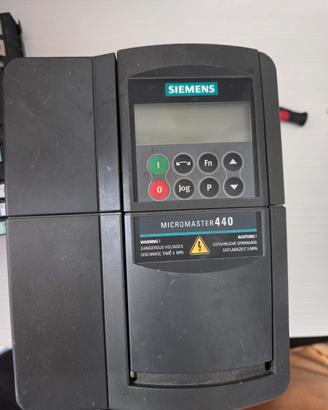 inverter motore trifase in monofase Siemens