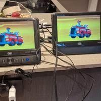 Lettore DVD TREVI TW 7005 9 pollici doppio schermo
