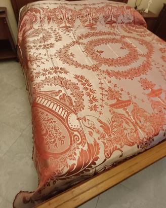Coperta in seta Damasco San Leucio