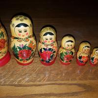 Bambola Matrioska vintage anni '80